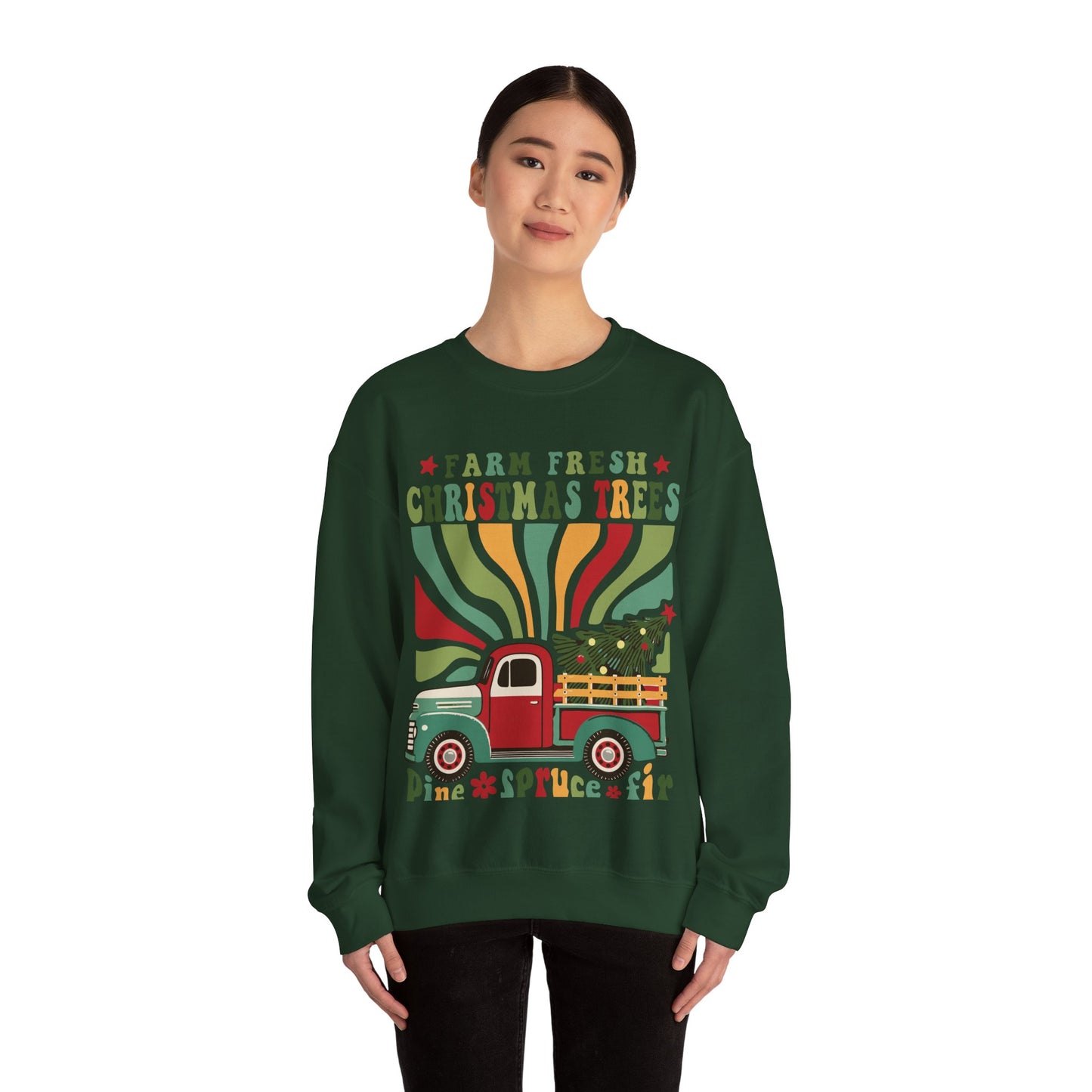 Crewneck farm tree