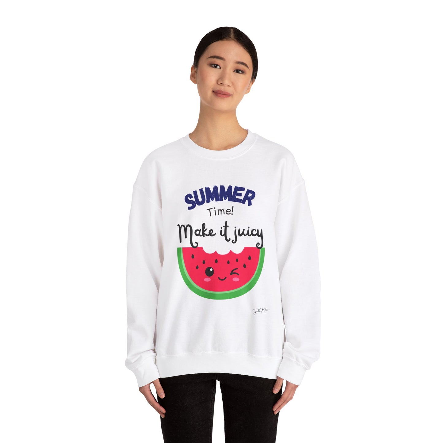 Crewneck make it juicy