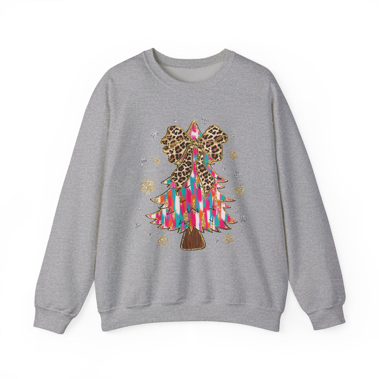 Crewneck sapin leopard