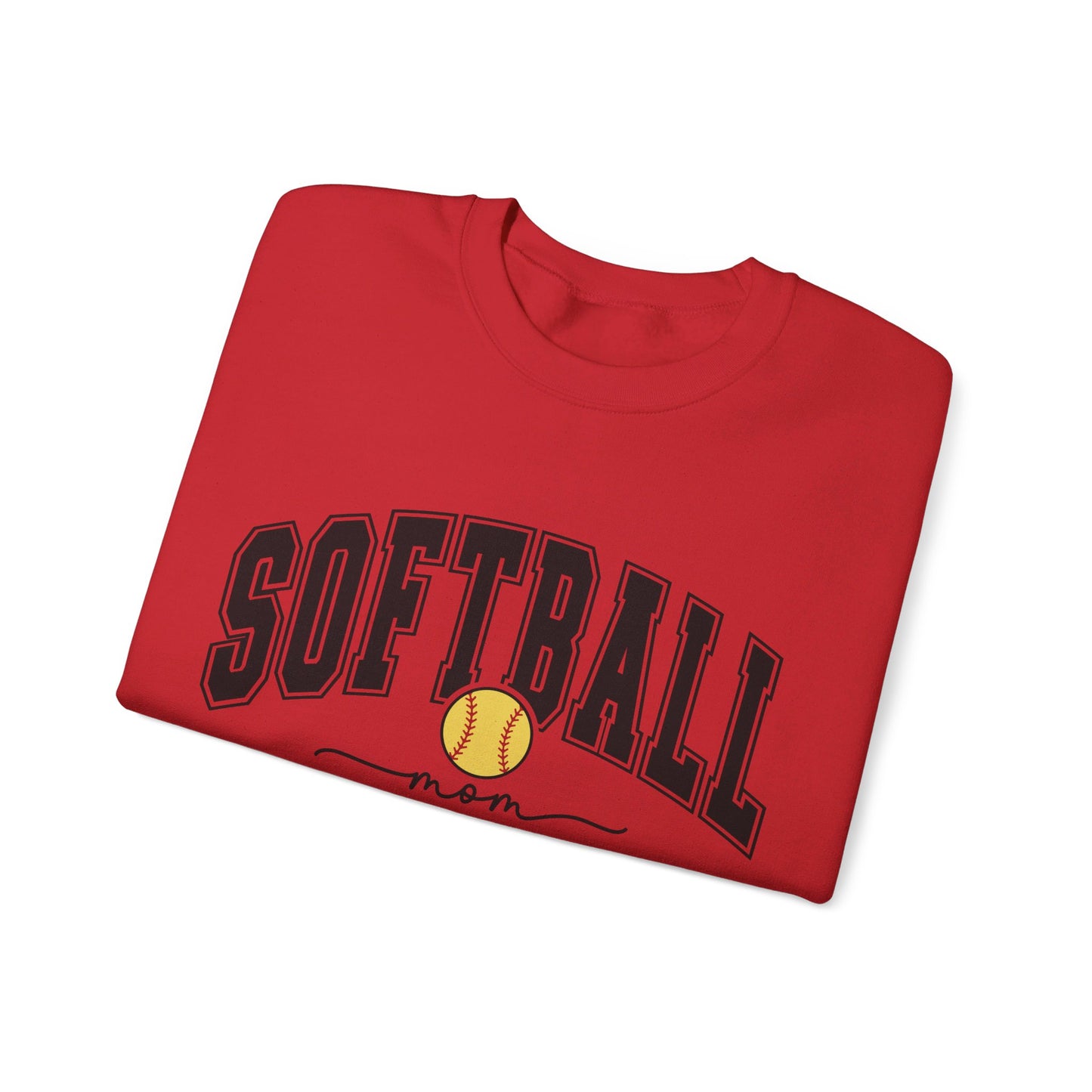 Crewneck softball mom 2