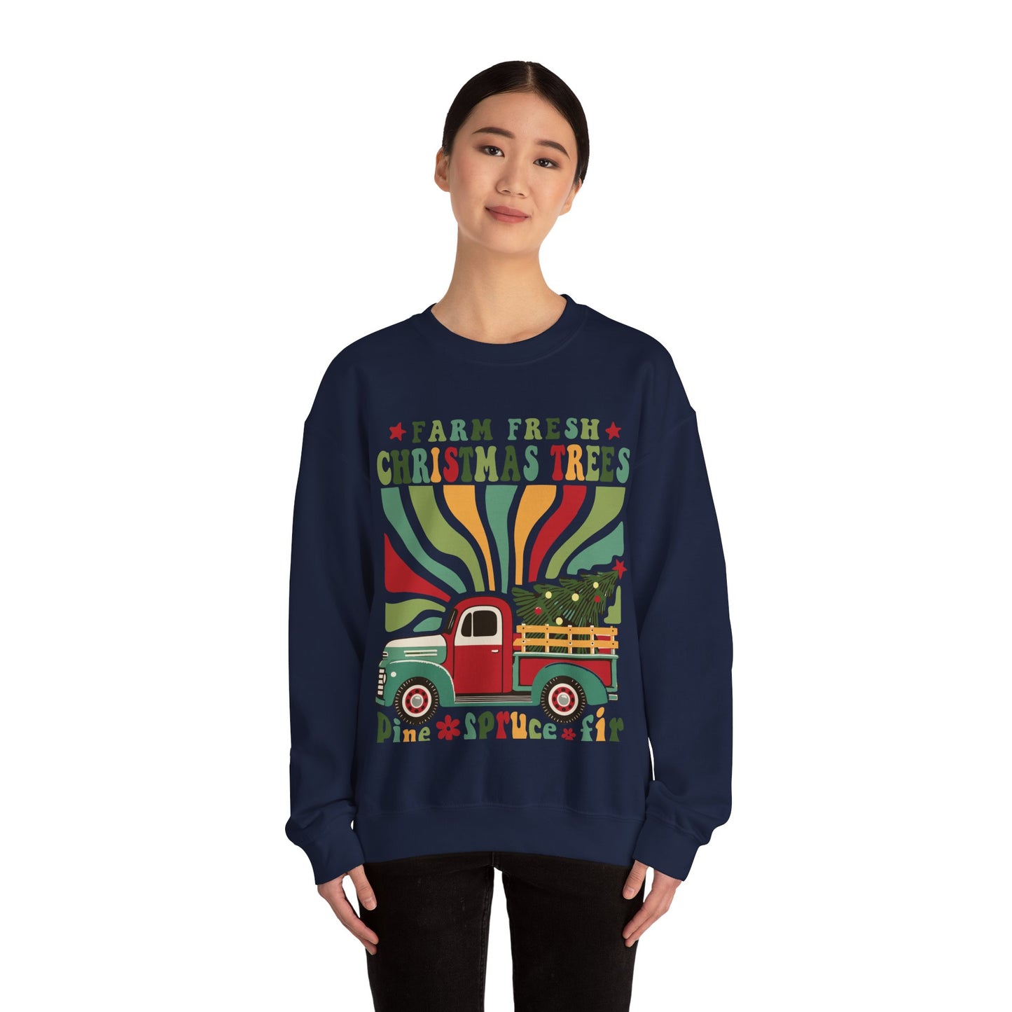 Crewneck farm tree