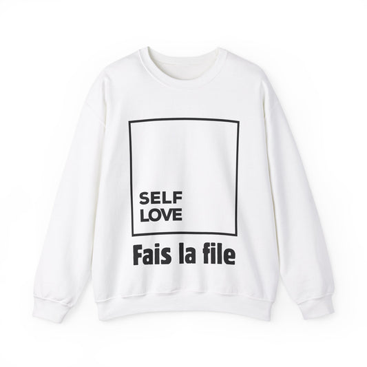 Crewneck fais la file