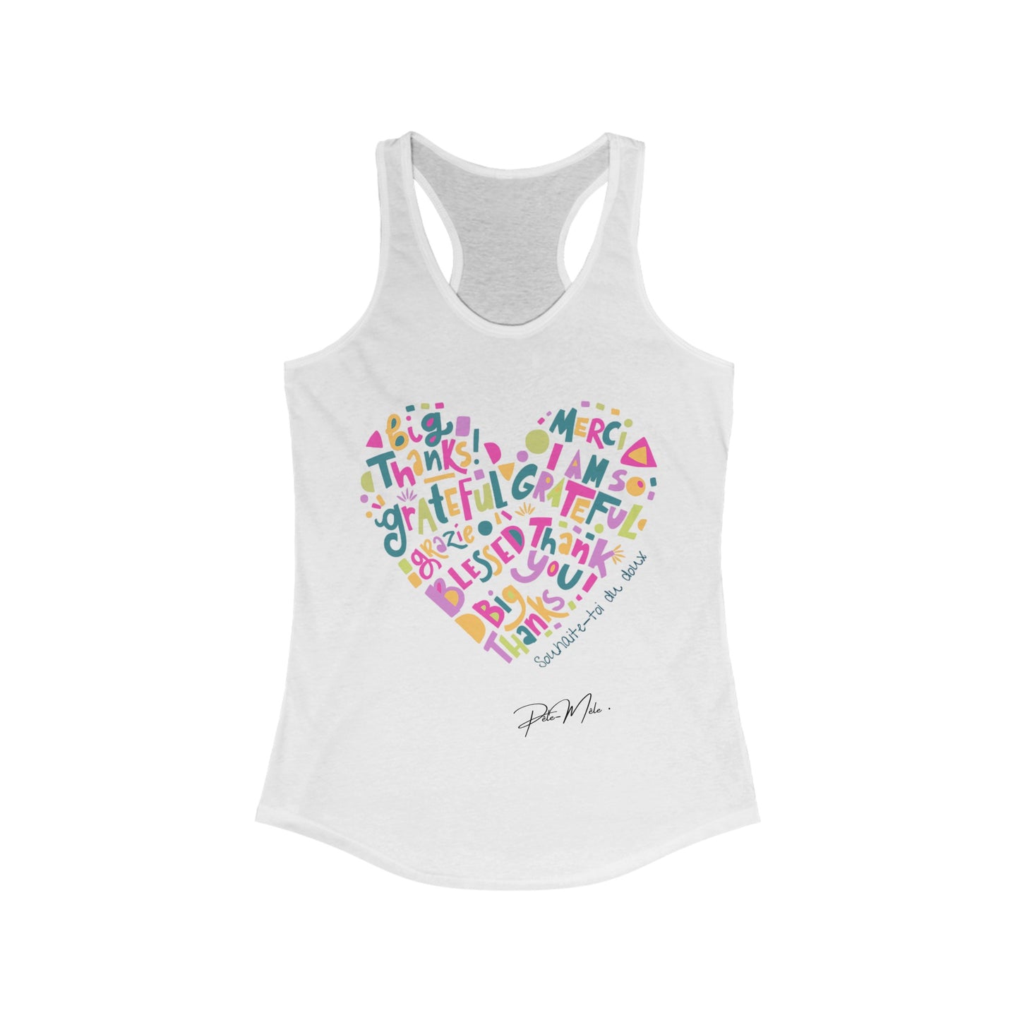 Racerback Tank gratitude