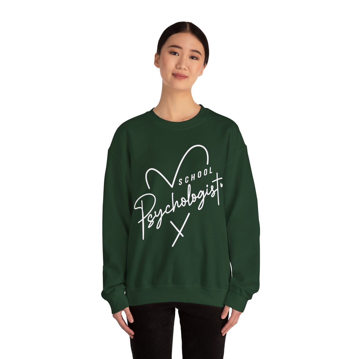 Crewneck school psychologist