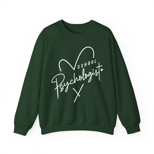 Crewneck school psychologist