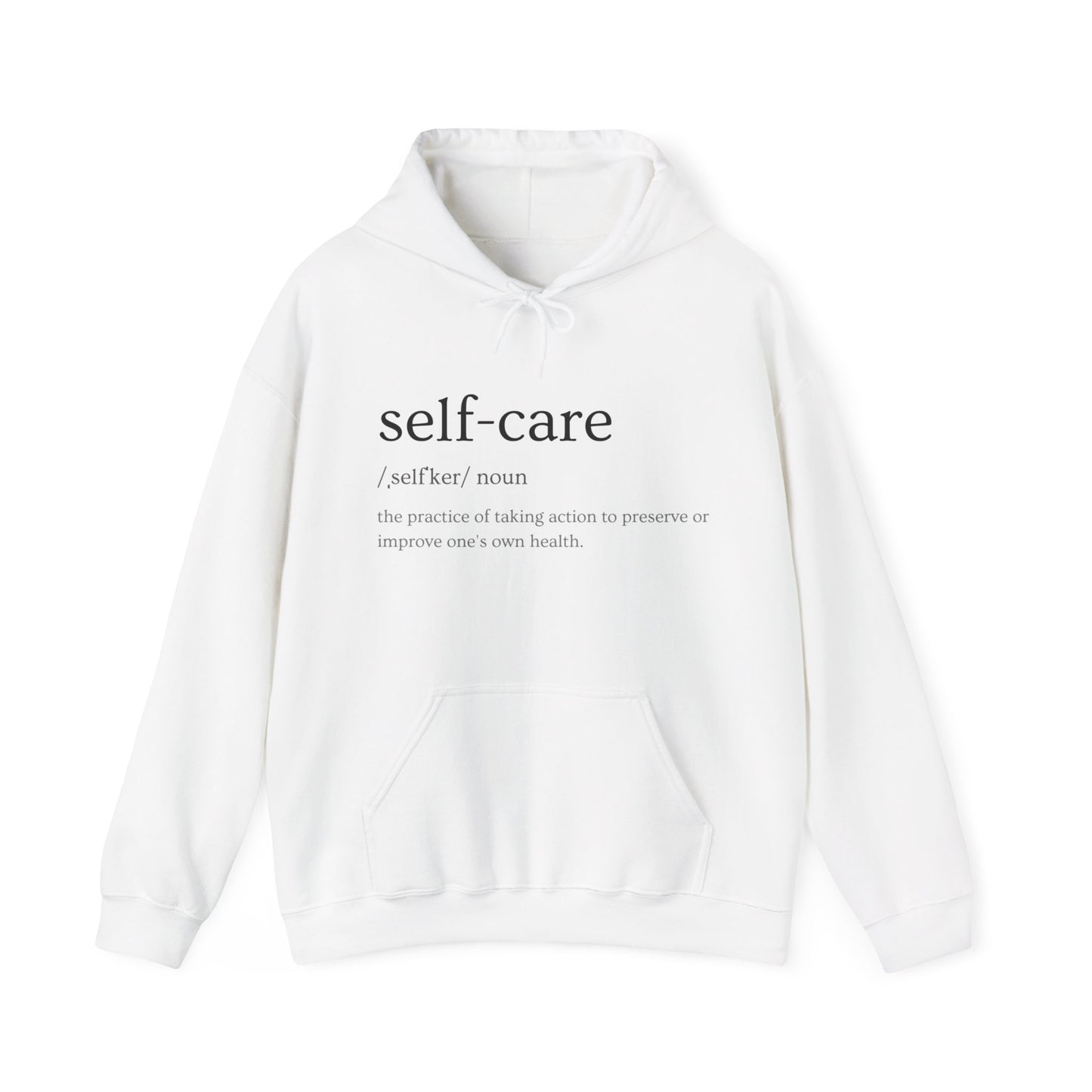 Hoodie selfcare