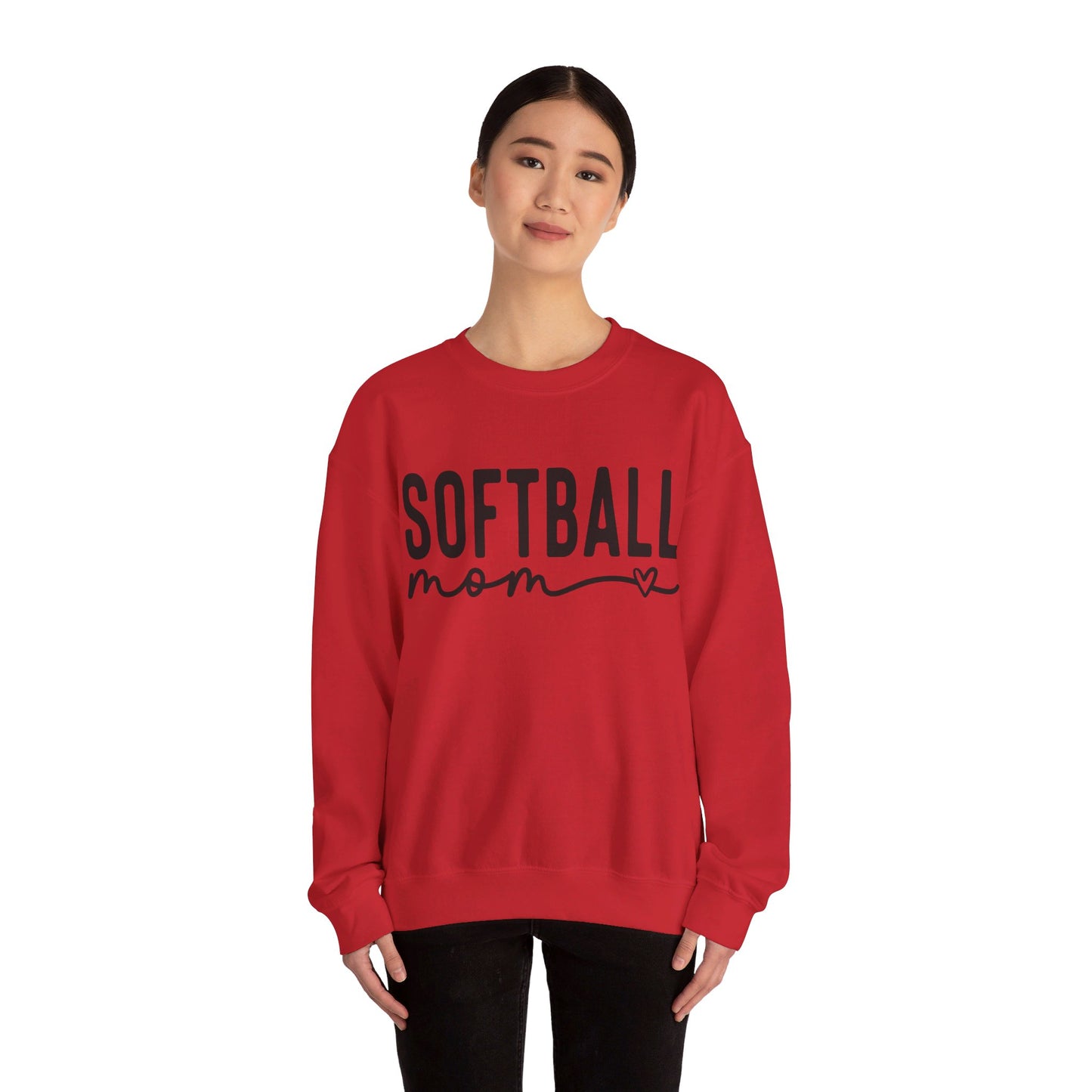 Crewneck softball mom