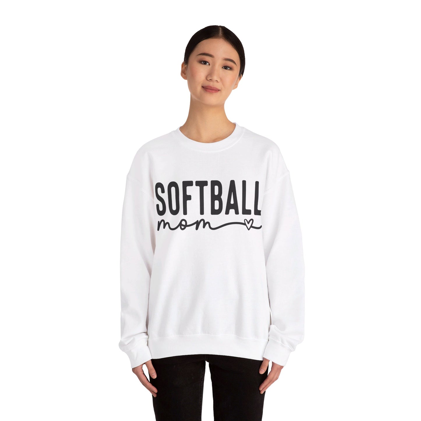 Crewneck softball mom