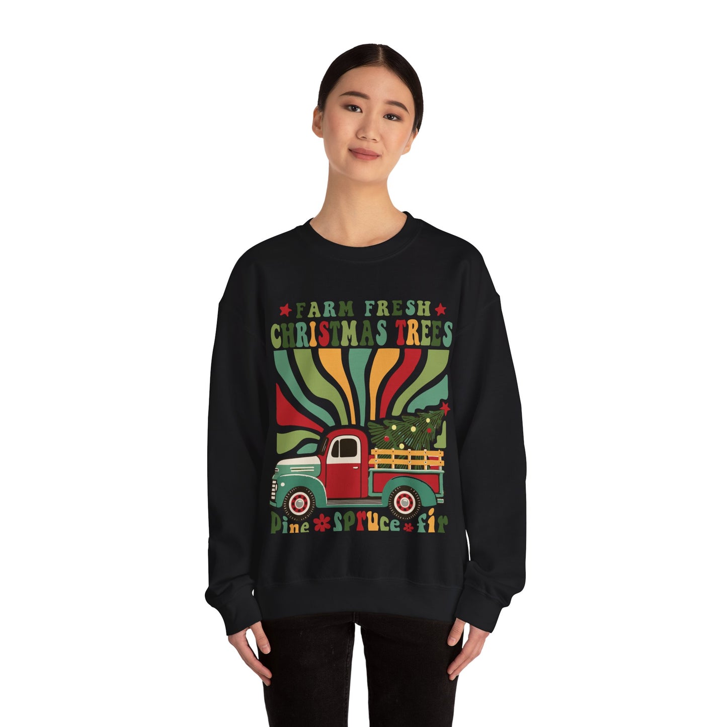 Crewneck farm tree