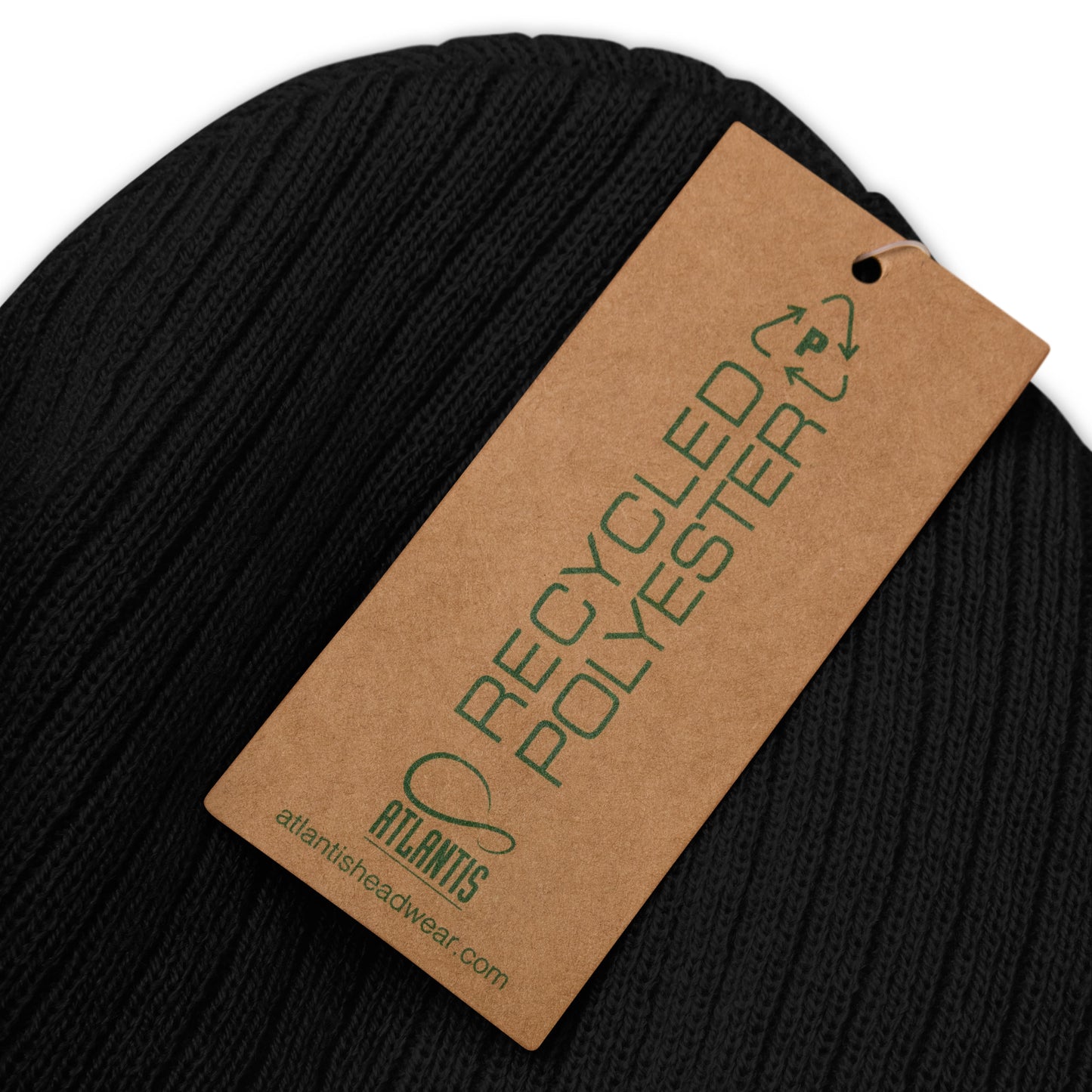 Tuque à revers recyclé