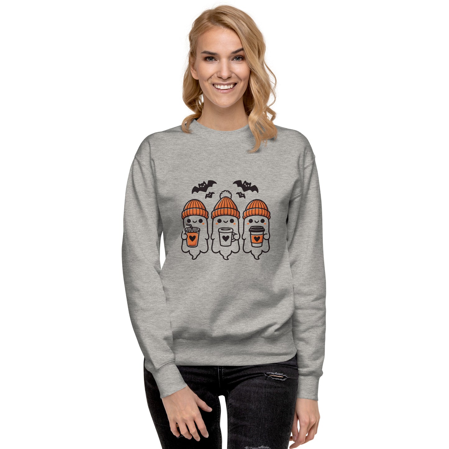 Sweatshirt fantômes caféinés