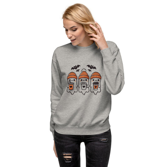 Sweatshirt fantômes caféinés