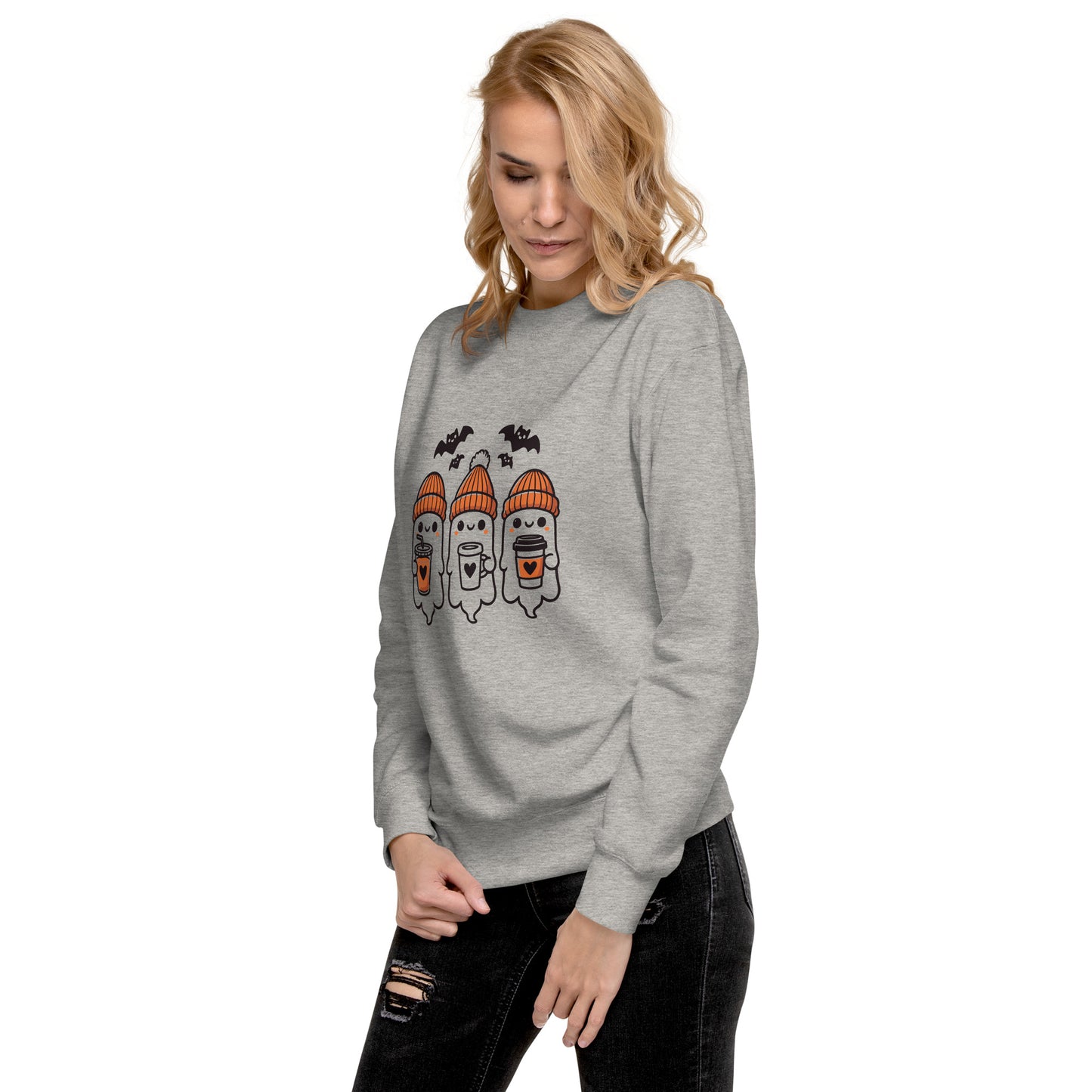 Sweatshirt fantômes caféinés