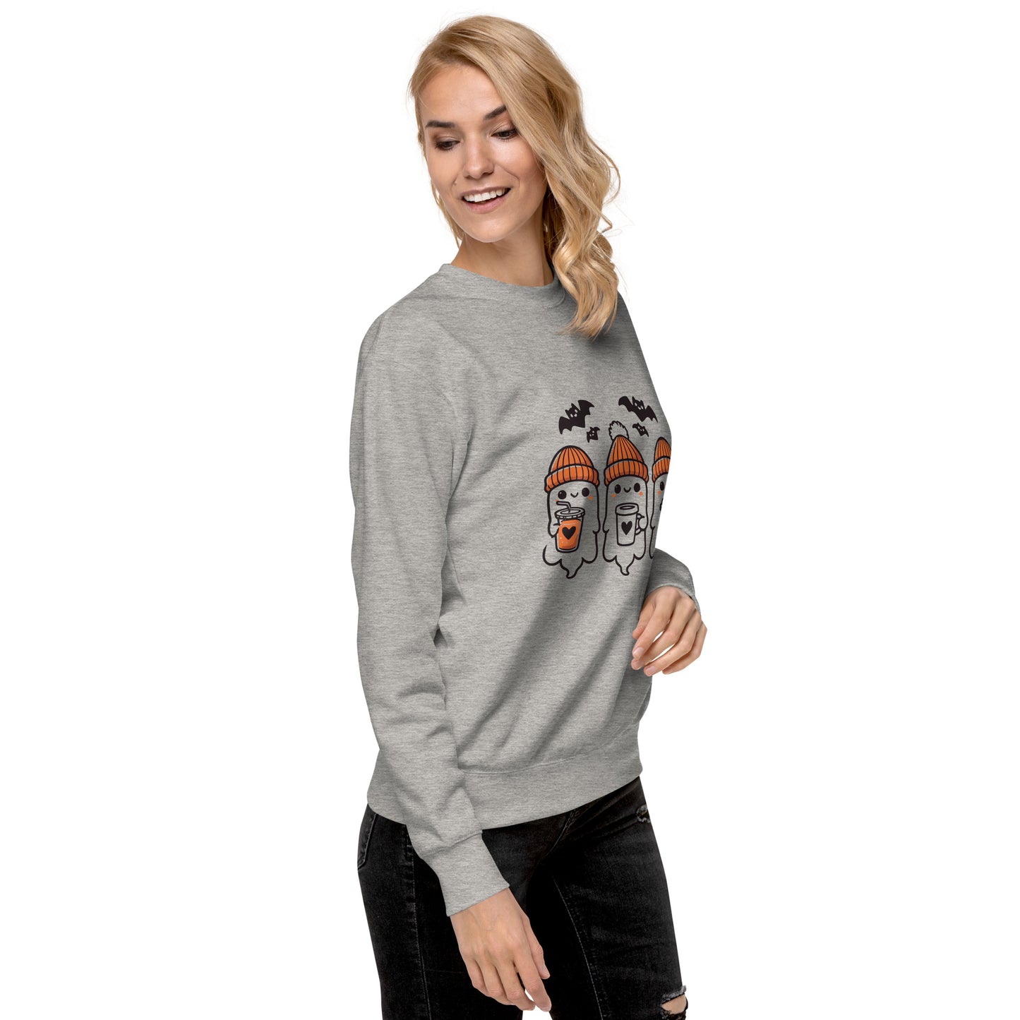 Sweatshirt fantômes caféinés