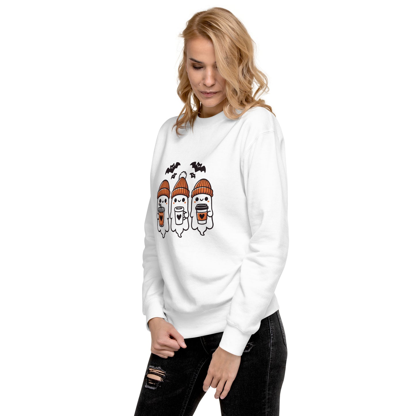 Sweatshirt fantômes caféinés