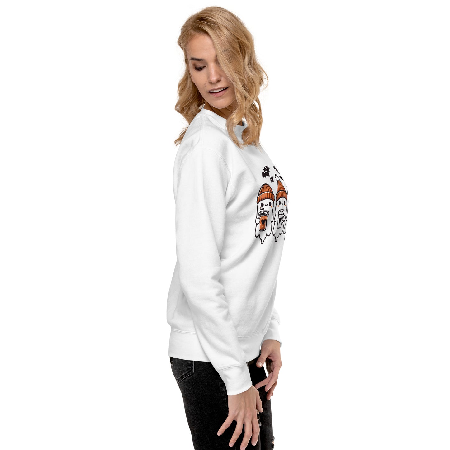 Sweatshirt fantômes caféinés