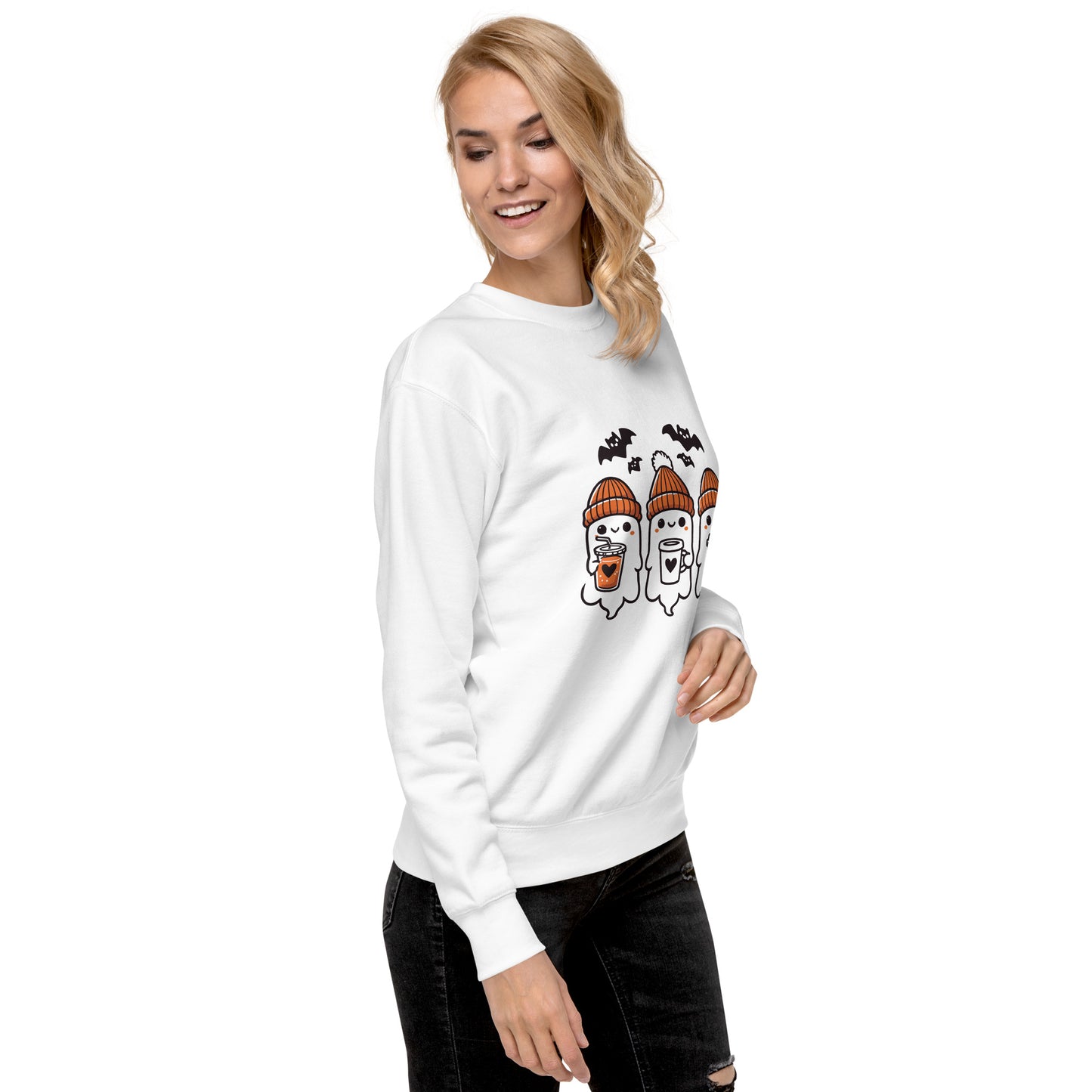 Sweatshirt fantômes caféinés